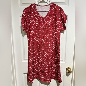 *SOLD* ☀️NWOT shein hearts dress L☀️